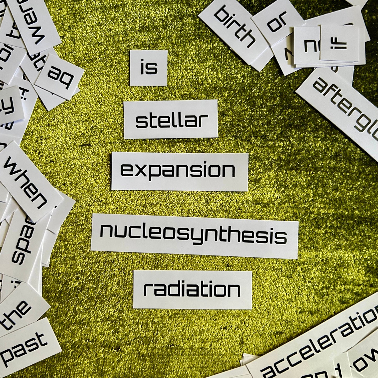 Big Bang Jumbo Cosmic Poetry