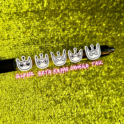 Spacecat Invasion Mini Sticker Sheet