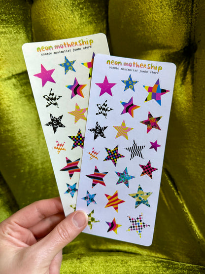 Cosmic Maximalist Jumbo Stars
