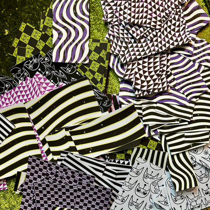 Strange and Unusual Sticker Scrap Pack - Small Shapes