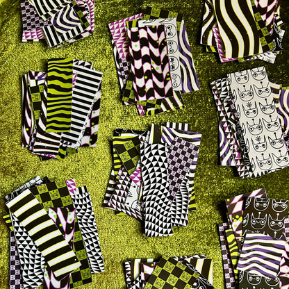 Strange and Unusual Sticker Scrap Pack - Small Shapes